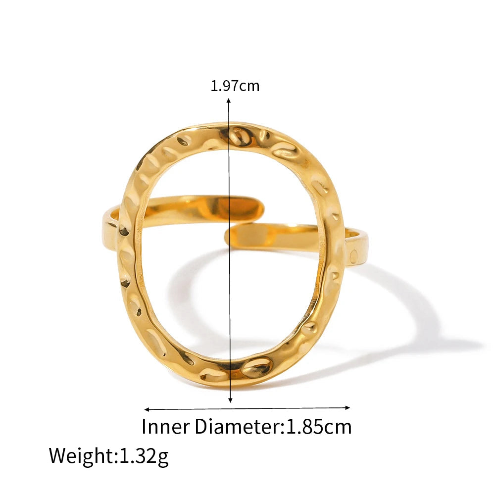 Rhodes Oval Statement Ring